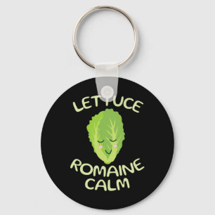 Vegan Vegetarian Unique Gifts Apparel Vegan Lettuc Keychain