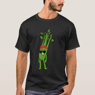 Vegan Vegetarian Veggie Organic Celery Juice T-Shirt