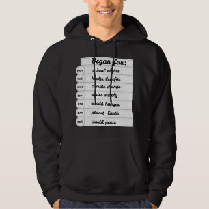 Vegan week - why go vegan? hoodie