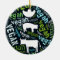 "Vegan" Word-Cloud Mosaic with a cow, pig, hen.