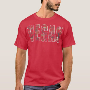 Vegan Word Cloud Sustainability Plant Based Positi T-Shirt