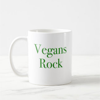 Vegans Rock Coffee Mug