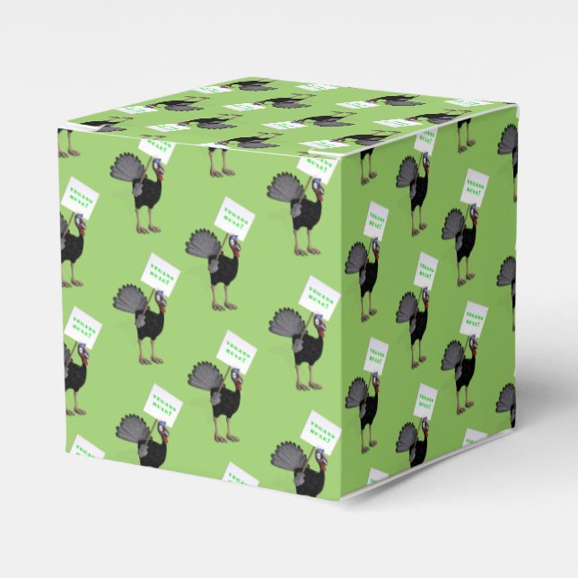 Vegans Rule! Favor Box (Front Side)