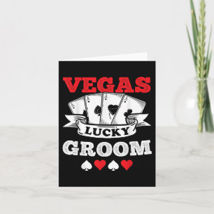Vegas Bachelor Party Married In Vegas Groom Squad Card