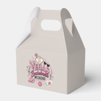Vegas Bachelorette Weekend Bride Tribe Favor Box