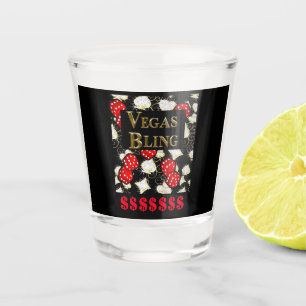 VEGAS BLING SHOT GLASS