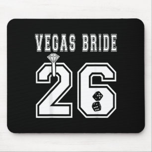 Vegas Bride 2026 Bachelorette Bridal Shower Match Mouse Pad