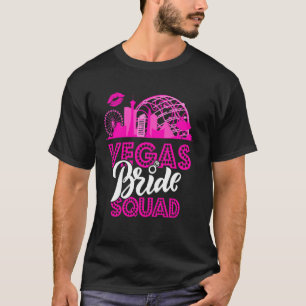 Vegas Bride Squad 2025, Married in Vegas Bachelore T-Shirt