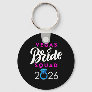 Vegas Bride Squad 2026 Married in Vegas Keychain
