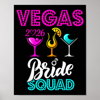 Vegas Bride Squad 2026 Married in Vegas Poster
