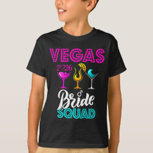 Vegas Bride Squad 2026 Married in Vegas T-Shirt