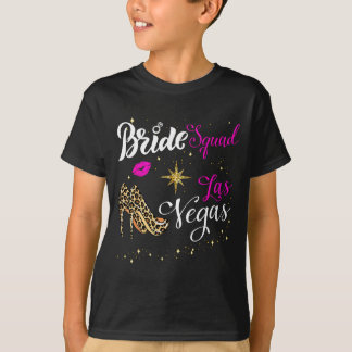 Vegas Bride Squad 2026 Married in Vegas T-Shirt