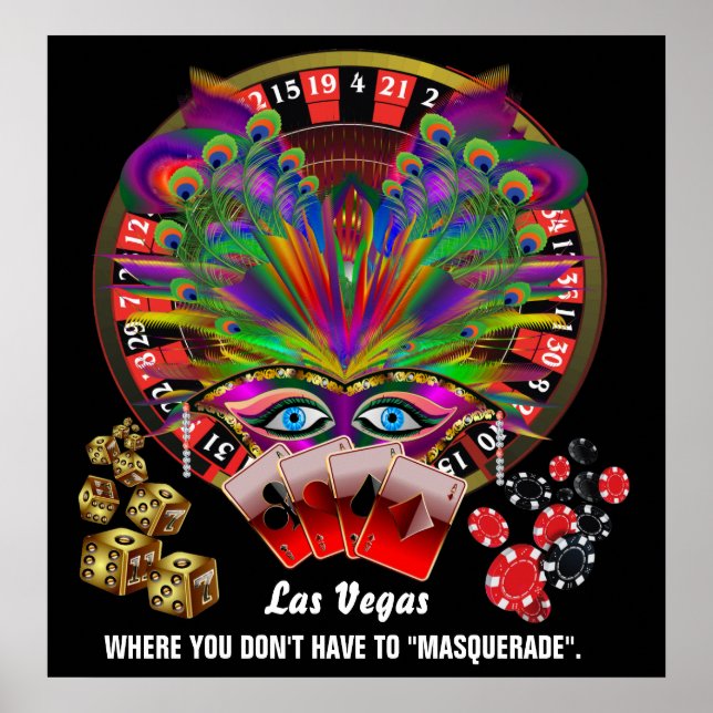 Vegas Casino Style Please View notes Poster (Front)