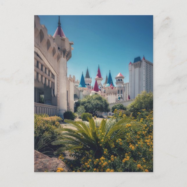 Vegas Castle Hotel Resort Postcard (Front)