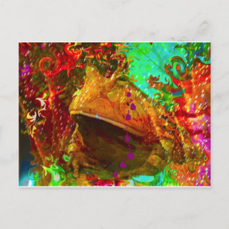 VEGAS FROG POSTCARD