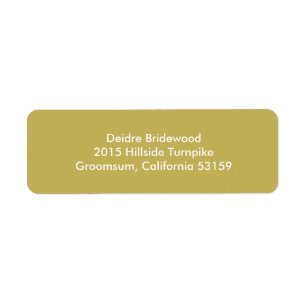 Vegas Gold Contemporary Solid Color