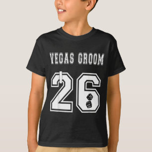 Vegas Groom 2026 Bachelor Bridal Shower Match T-Shirt