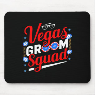 Vegas Groom Squad Vegas Bachelor Party Married In Mouse Pad