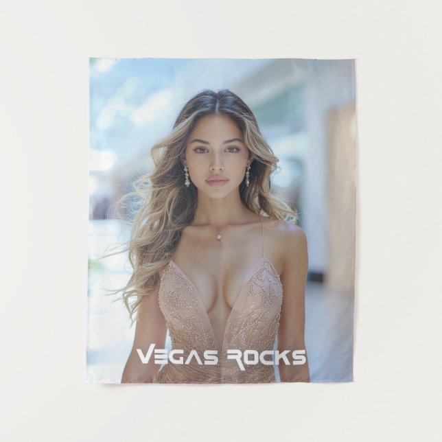 VEGAS ROCKS TAPESTRY (Front)