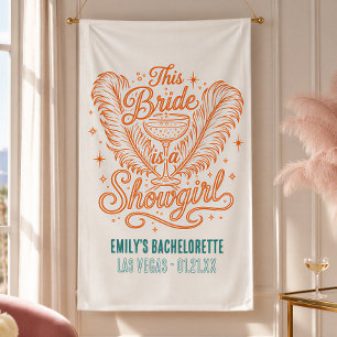 Vegas Showgirl Bachelorette Party Banner