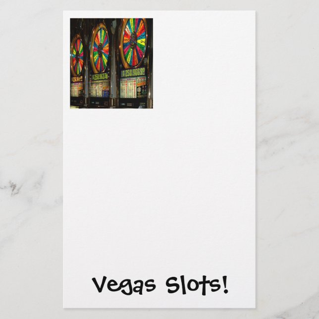 Vegas Slots! Stationery (Front)