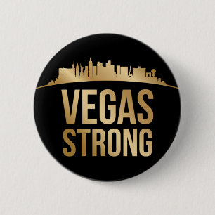 Vegas Strong 2 Inch Round Button