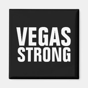 VEGAS STRONG FRIDGE MAGNETS