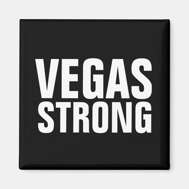 VEGAS STRONG FRIDGE MAGNETS (Front)