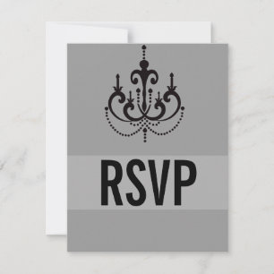 Vegas Style Mariage Cartes RSVP ou Cartes de Répon