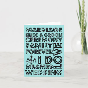 Vegas Style Mariage Merci Notes