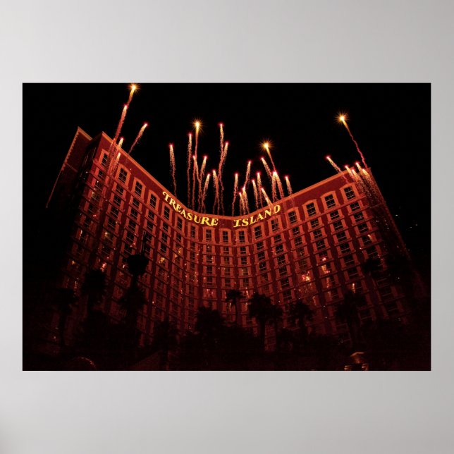 Vegas - Treasure Island Poster (Front)