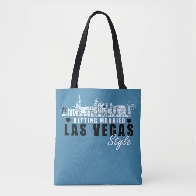 Vegas Wedding Gift Ideas - Getting Married Tote Bag (Front)