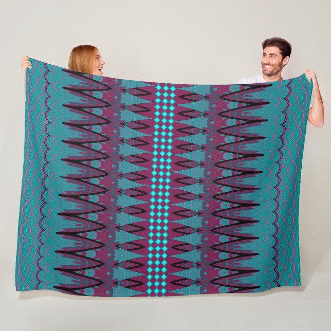 VegasRae polar peaks Fleece Blanket (In Situ)