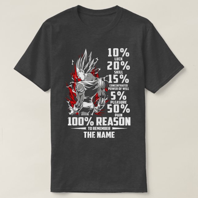 vegeta T-Shirt (Design Front)