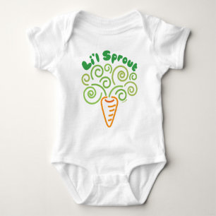 Vegetable Baby – Carrot Bodysuit