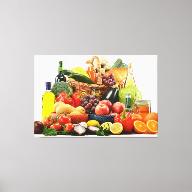 Vegetable Canvas Print (Front)