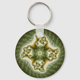 Vegetable Cell - Fractal Art Keychain