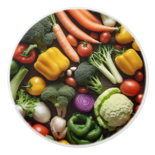 Vegetable Custom Ceramic Knob