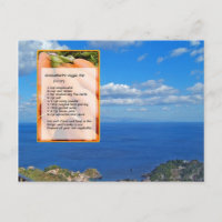 Vegetable Dip Recipe Postcard