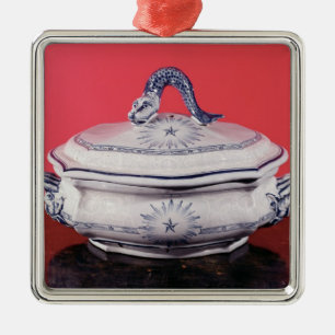 Vegetable dish belonging to Carl Linnaeus Metal Ornament