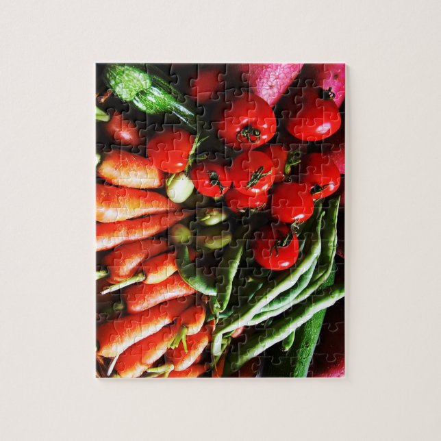 Vegetable Garden Food Jigsaw Puzzle (Vertical)