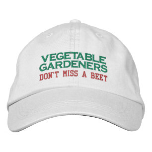 Vegetable Gardener Embroidered Baseball Hat