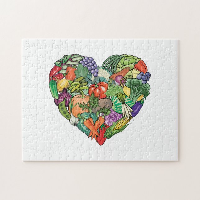 Vegetable Gardener Jigsaw Puzzle (Horizontal)
