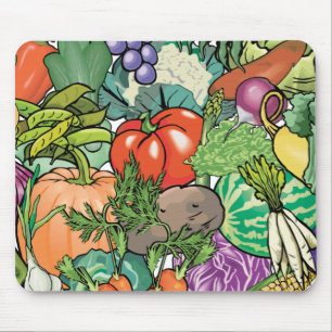 Vegetable Gardener Mouse Pad