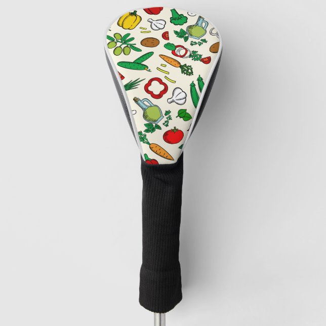Vegetable   Golf Head Cover (Front)