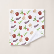 Vegetable Illustration Pattern