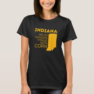 Vegetable Lover Funny Corn Vegan Sarcastic Humour  T-Shirt