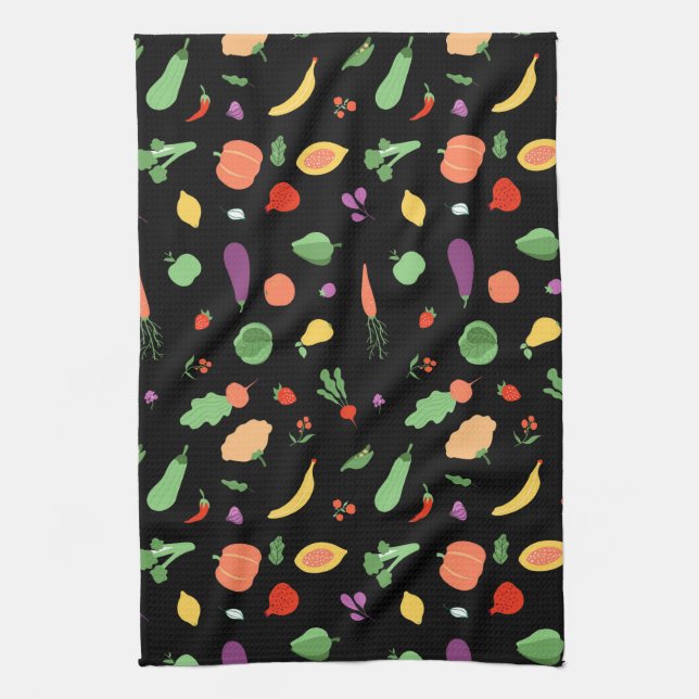 Végétable Medley Serviette de cuisine (Vertical)