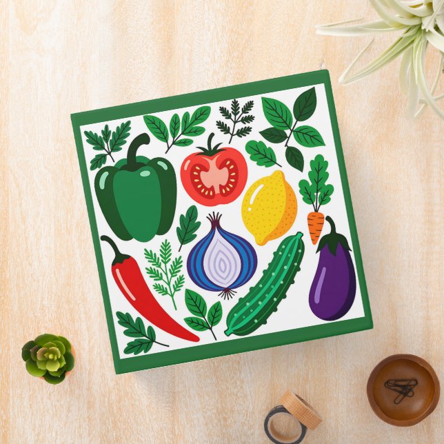 Vegetable pattern binder (In Situ)