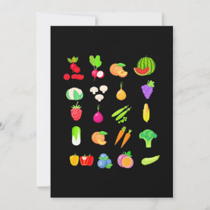 Vegetable Species Invitation